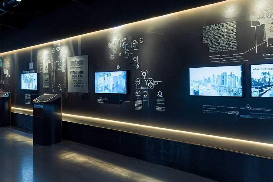 展廳設(shè)計(jì)，展廳設(shè)計(jì)效果圖，九來九往展廳設(shè)計(jì)公司