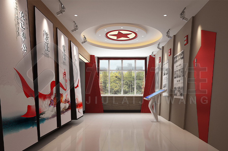 廉政教育基地展廳設(shè)計(jì)，多媒體展廳設(shè)備方案