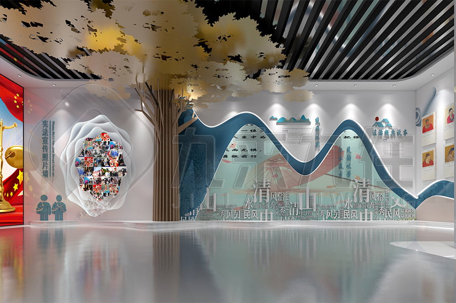 法制宣傳基地，普法教育館，展廳設(shè)計，規(guī)劃，實施