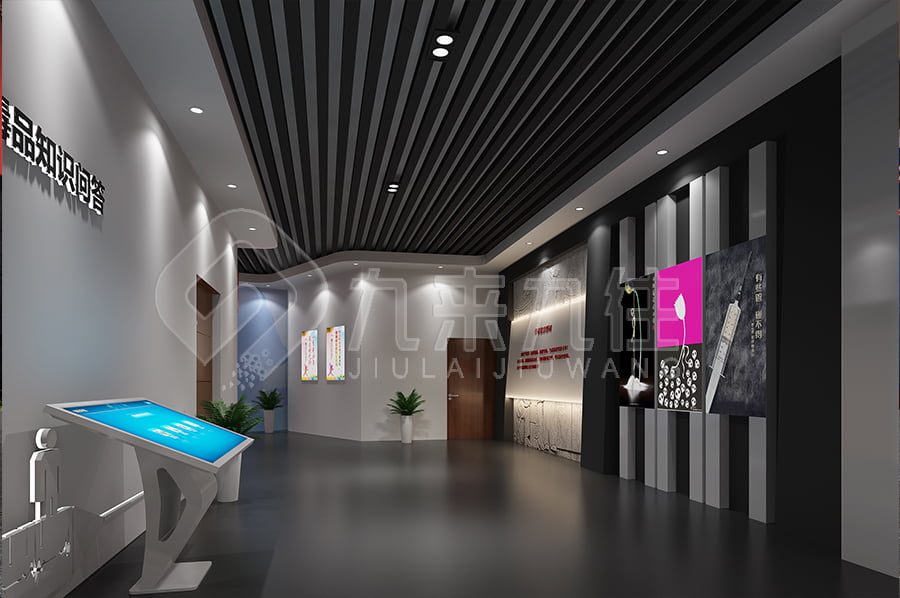 禁毒教育館，多媒體禁毒防艾展廳裝修設計，禁毒展廳裝修設計公司