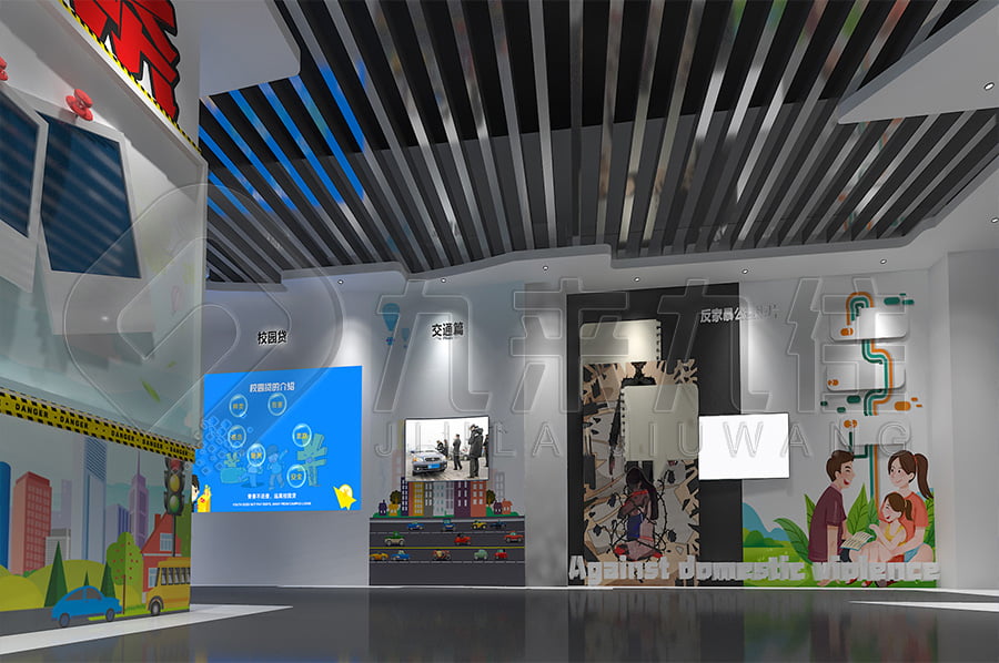 道德與法制，法制教育展廳，裝修公司，司法局法治文化示范展館，設(shè)計(jì)平面圖
