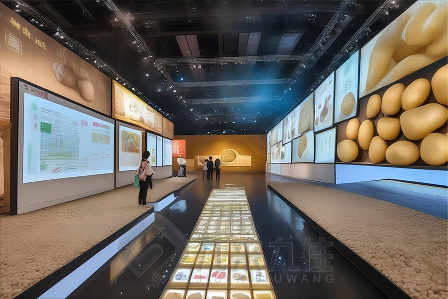 高科技農(nóng)林牧漁科普館設(shè)計(jì),互動(dòng)科普展館施工方案,九來九往數(shù)字化展覽館建設(shè)計(jì)公司