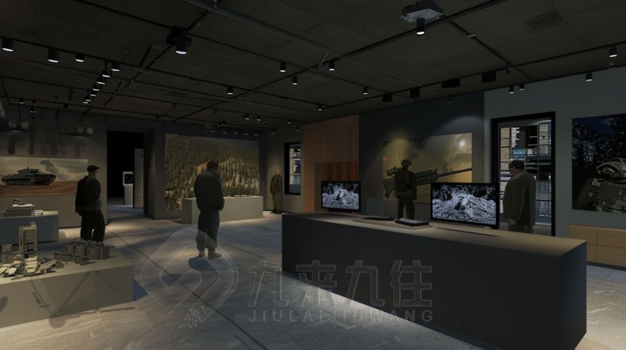 沉浸式國(guó)防宣教展廳設(shè)計(jì),數(shù)字化國(guó)防教育展館施工,智能國(guó)防展覽館建設(shè)方案