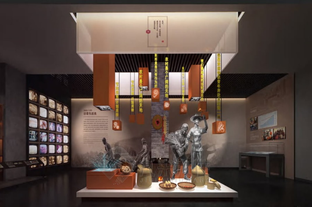 聲光電環(huán)保展館效果圖