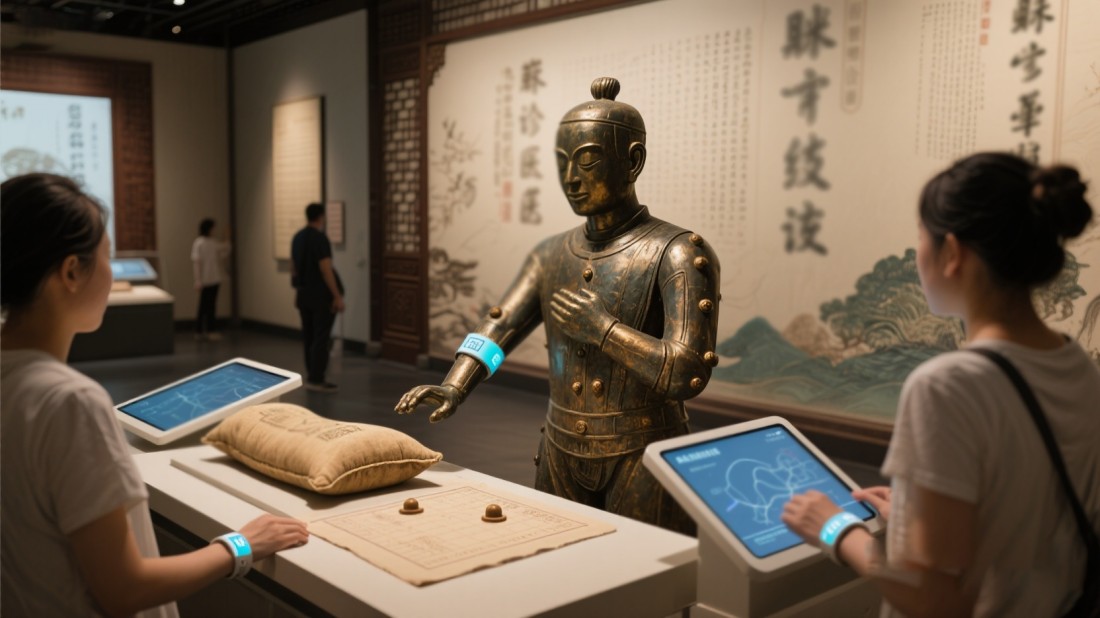 多媒體中醫(yī)藥文化科普館效果圖