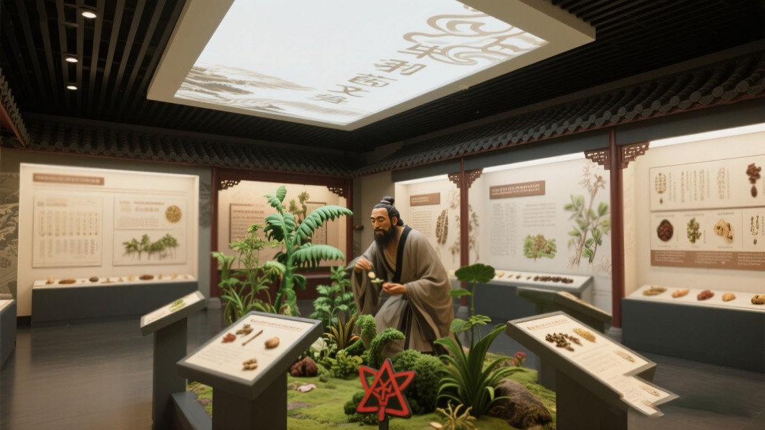 互動(dòng)中醫(yī)藥文化教育基地效果圖
